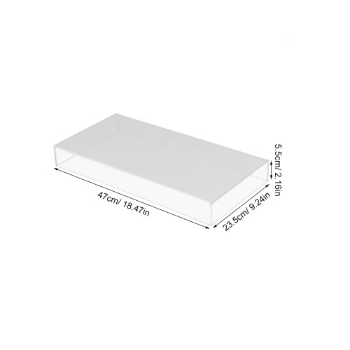Acryl Tangentbordsöverdrag Transparent Dammskydd Protector 1