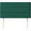 (King Green)Plush Velvet Horizontal Lined Headboard 1