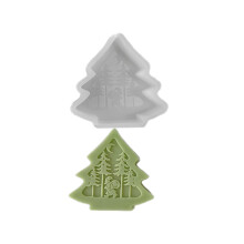 Easy Demold Silicone Mold Christmas Tree Shaped Mould-Section B