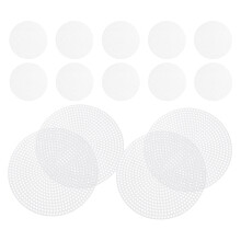 20Pcs Plaststyvor Syhjälp Rund Mesh Tvättstubb Virkning Stickning Hantverk
