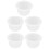 5Pcs Silicone Bröstpump Tillbehör Elektriska Transparenta 1