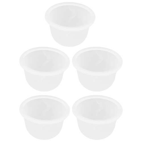 5Pcs Silicone Bröstpump Tillbehör Elektriska Transparenta