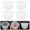 5Pcs Silicone Bröstpump Tillbehör Elektriska Transparenta 8