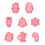 3D Cookie Stamper DIY Fondant Press Mould Plastic Cookie-Type A 1