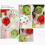 Sphère à bulles colorée, 1 boîte,-Rouge vert et blanc 6