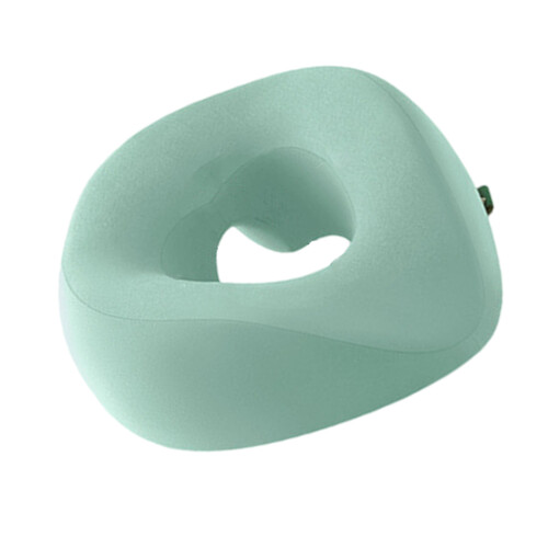 Oreiller repose-visage ergonomique lavable pour un-Norme verte