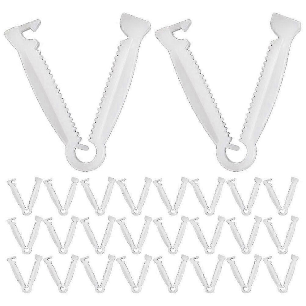 Pack of 100 portable umbilical clips, practical umbilical clips, small sheep clips, livestock accessories