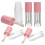 5 leere lipgloss- mit applikator 6 ml 8
