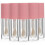 5 leere lipgloss- mit applikator 6 ml 10