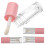 5 leere lipgloss- mit applikator 6 ml 6
