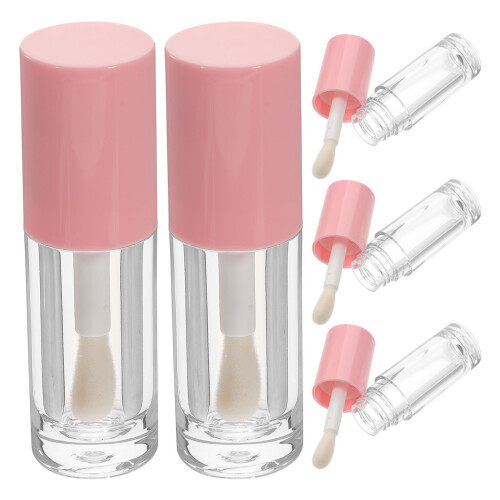5 leere lipgloss- mit applikator 6 ml 1