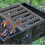 gussgrillrost für bbq camping kamin – robust 5