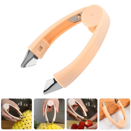 Pineapple Core Remover Fruit Huller Tool Für Erdbeeren 2