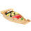 Holz Tablett Sushi Teller Sashimi Boot Snack Für Restaurant 10