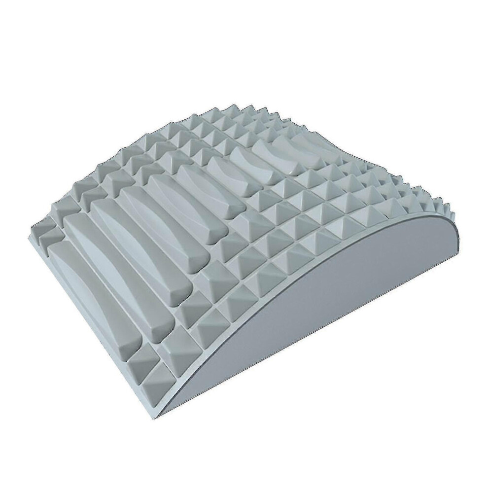 (Gray) New 2023 Back Stretch Pillow For Back Pain Relief, Lumbar Support, Herniated Disc Relief, Sciatica Relief, And Posture Correction Gray