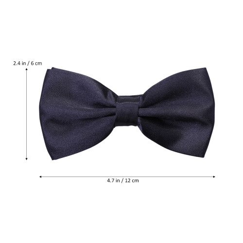 polyester zijden stropdas navyblauw bruiloft en feest 1