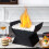 Firepit Fire Bowl Pot 34cm Bio Ethanol Fireplace 5