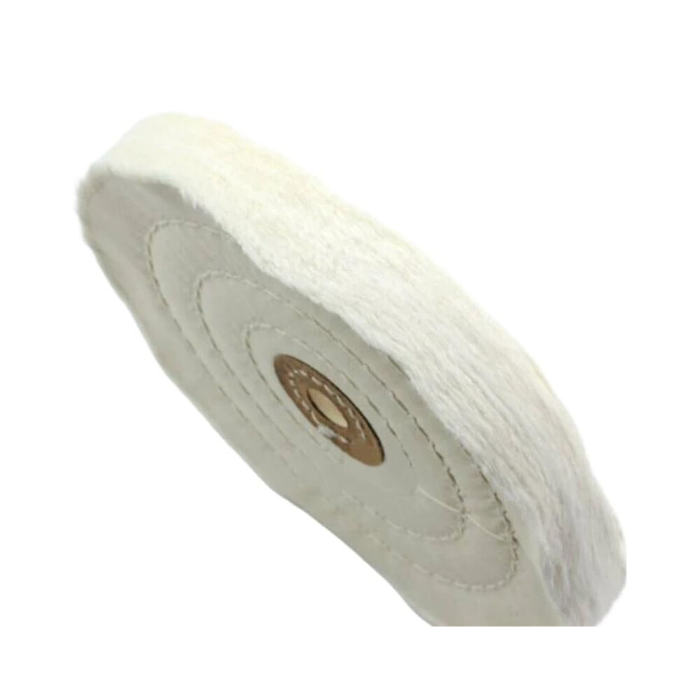 Cotton Lint Cloth Polishing Wheel 150/200Mm, High Efficiency Buffing Wheel For Angle Grinders And Bench Tools, 1 Piece 9393856731695