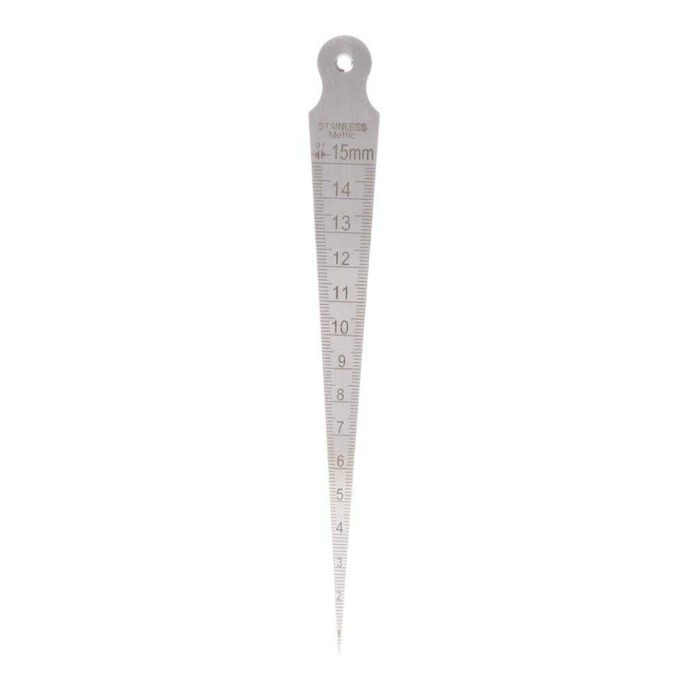 Scale Feeler Gauge For Hole Measurement 1-15Mm, Metric Hole Scale Tool, Carpentry Tools, Accurate Measurements 9393856731794