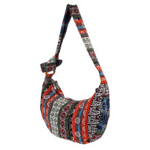Women's Thai Style Hippie Hobo Schultertasche Mit Blumenmuster