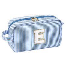 Striped Craft Organiser With Multiple-Blue stripes Y