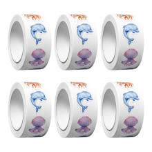 3000Pcs Marine Animal Sticker Water Resistant Sticker for