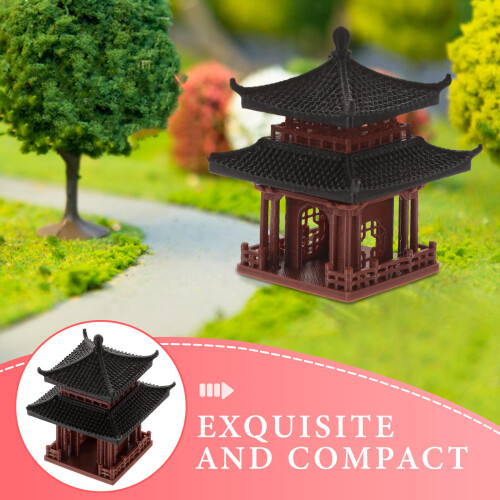 mini -statue, turm-modell, fengshui-bonsai- , 2