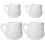 4 Mini Milchkrüge Aus Keramik Mit 2