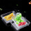 Plastik Tabletts Transparent Schweres Servierplatte 7