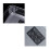 Plastik Tabletts Transparent Schweres Servierplatte 2