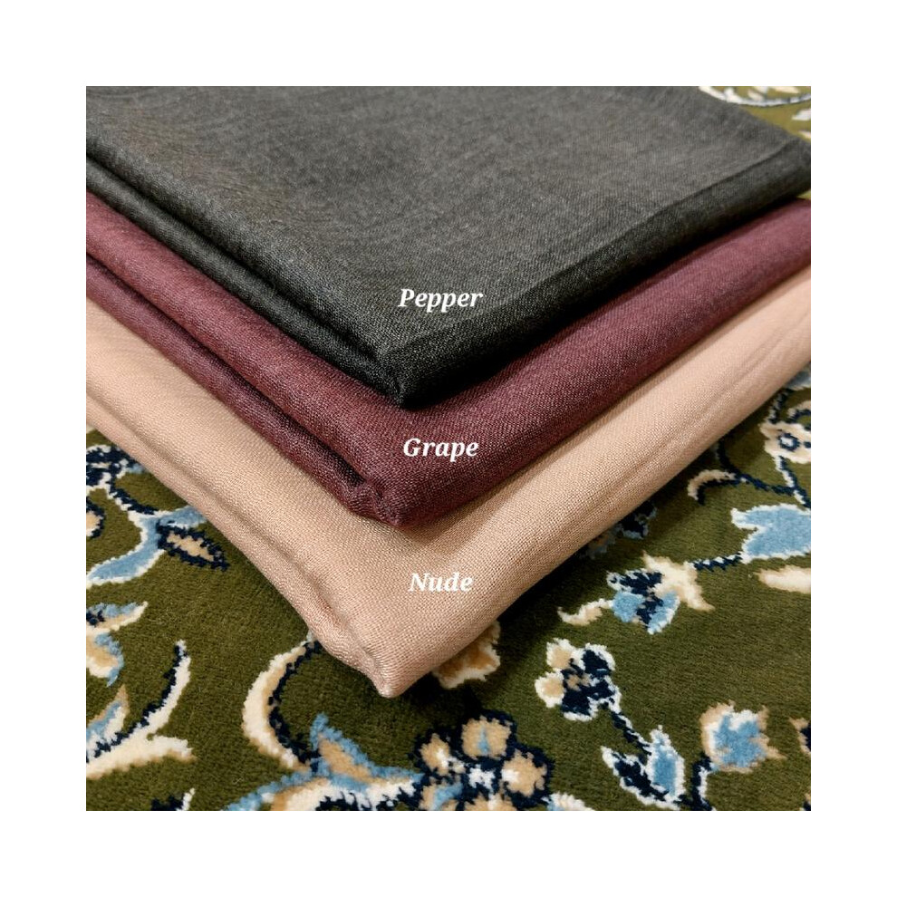 (Nude) Premium Hijabs, Premium Daily Wear Cotton Hijabs. Maxi Size 100 x 200 cm approximately. Breathable And Light Weight. Casual Evening-image-OPC-PMH8Y29-NEW
