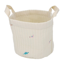 Aufbewahrungskorb für Babybettwäsche, Beige,