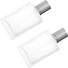 2 leere 50 ml parfümflaschen poliert für kosmetik