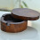 Solid Holz Aschenbecher 5 Zoll Wohnaccessoire Zierstück 11