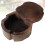 Solid Holz Aschenbecher 5 Zoll Wohnaccessoire Zierstück 5