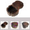 Solid Holz Aschenbecher 5 Zoll Wohnaccessoire Zierstück 2