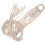 2Stk Macrame Gewebte Ukulele Wandhalterung Handgefertigt 4