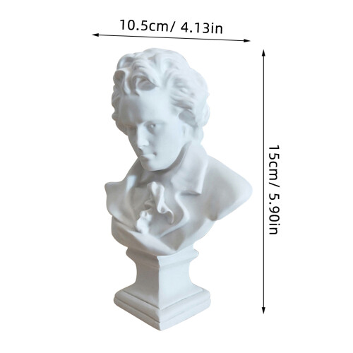 1 Stk Harz Skulptur Europäisch Wohnaccessoire 1
