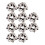 10 kuhmuster haargummis elastische scrunchies 1