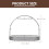 Wrought Iron Kaffeetassenhalter Tee-Set Abtropffläche 10