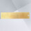 1 mini-retro-lineal aus messing, graviert, mit 7