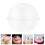 10Stk Transparente Kunststoff Kuchenbox Rund 350ml 3