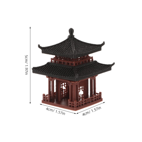 mini -statue, turm-modell, fengshui-bonsai- , 1