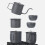 Adventure Ready Metal Teas Wares 5pc Ensemble pratique Résistant 4