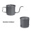 Adventure Ready Metal Teas Wares 5pc Ensemble pratique Résistant 7