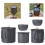Adventure Ready Metal Teas Wares 5pc Ensemble pratique Résistant 2