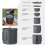 Adventure Ready Metal Teas Wares 5pc Ensemble pratique Résistant 5