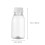 1 set van 10 300 ml plastic melkflessen voor drankopslag 7