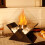 Table Fireplace Fire Bowl Pot 37cm Ethanol Firepit 8