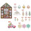 Weihnachtskugel-Ornament, 70 Stück/Karton,-Stil 3 6